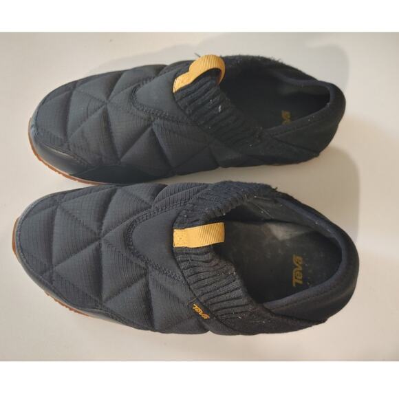 Teva Booties Shoes ReEmber Quilted Black Sz 10 Women - Picture 4 of 6